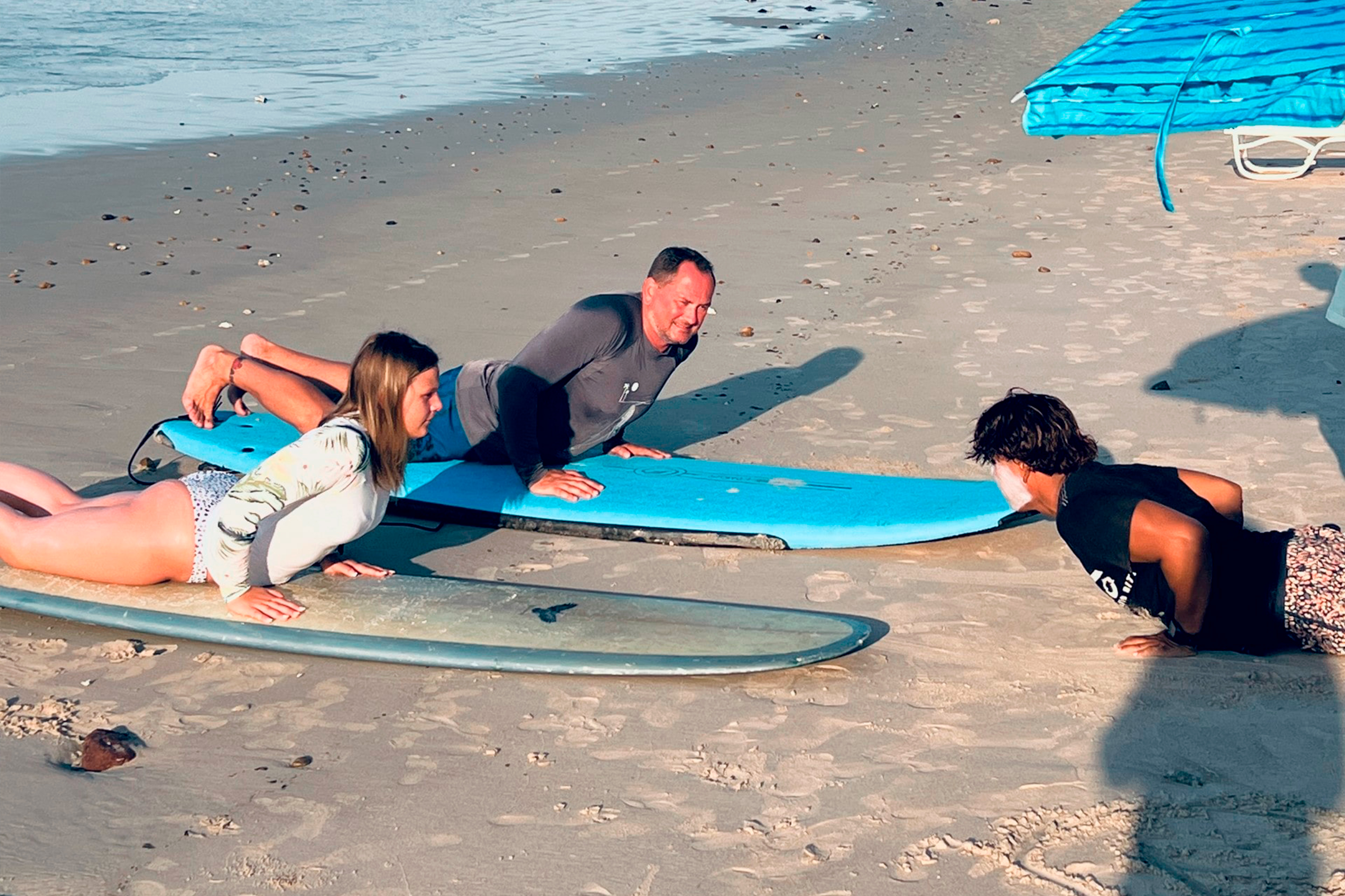 Private group surf lesson